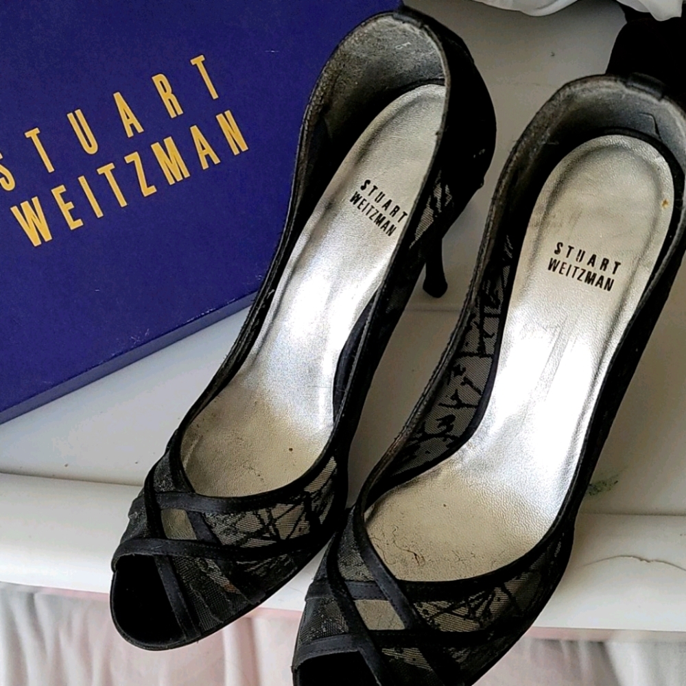 Stuart Weitzman Black Heels